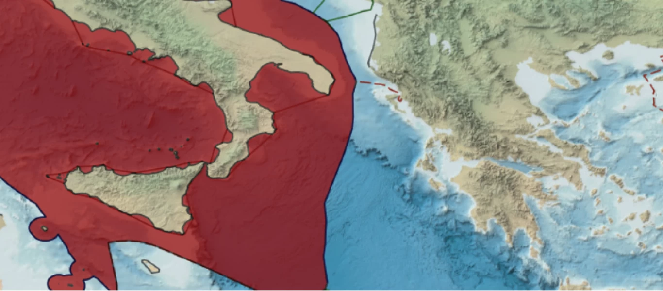 ΑΠΟΚΑΛΥΨΗ: ΑΟΖ... Χανίων! - Στην δυτική Κρήτη αρχίζει και τελειώνει η ΑΟΖ Ελλάδας & Ιταλίας που συμφώνησαν